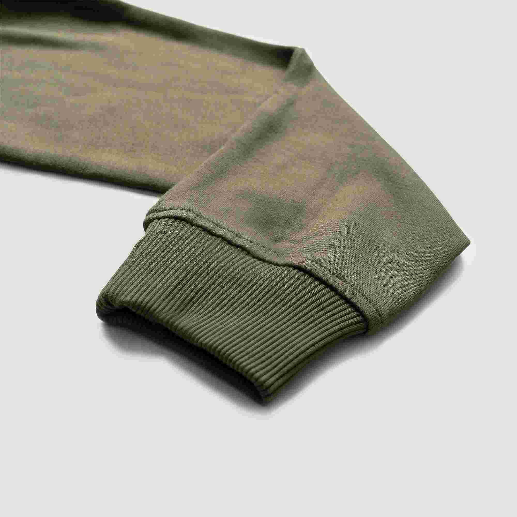 BOXR | Pullover Crew-neck Olijfgroen