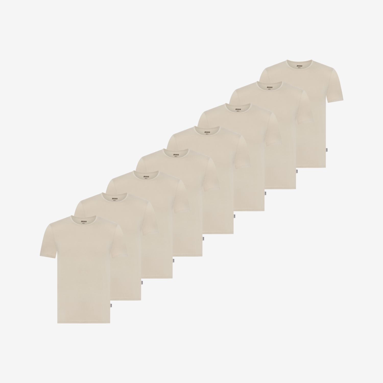 Bamboe ondershirts ronde hals 8-Pack