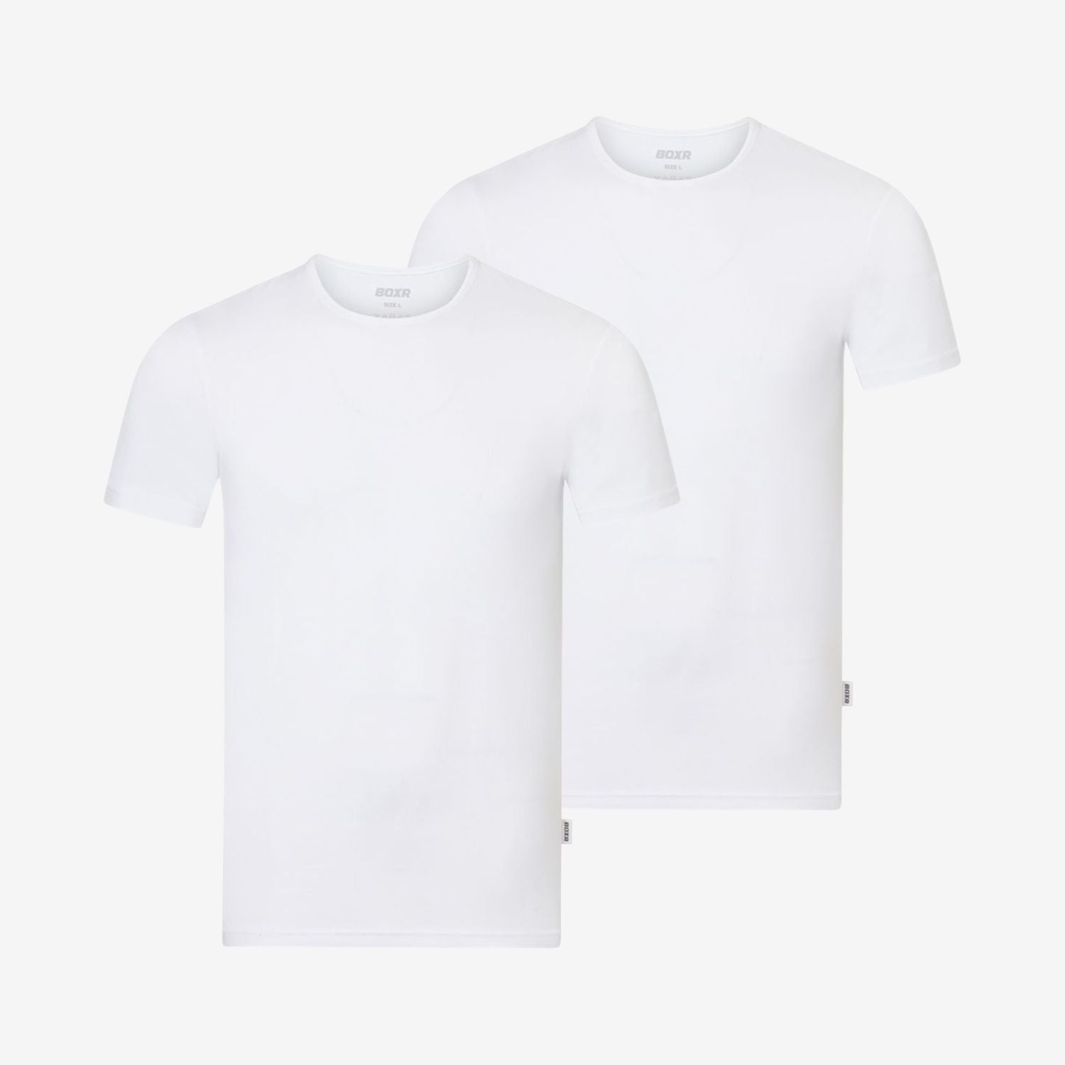 Bamboe ondershirts ronde hals 2-Pack
