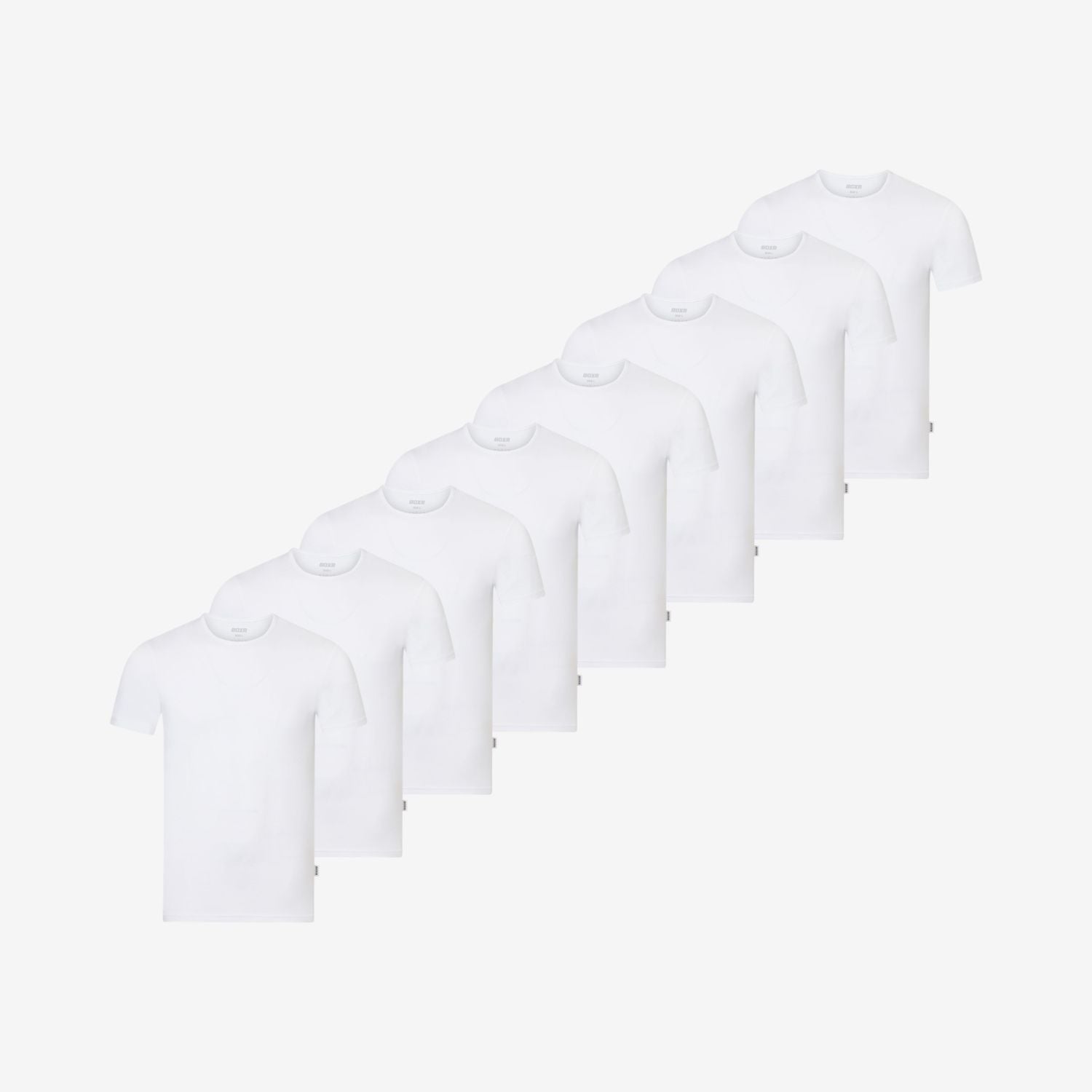 Bamboe ondershirts ronde hals 8-Pack