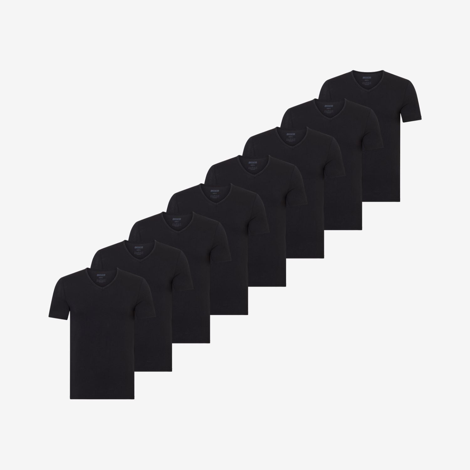 Bamboe ondershirts v-neck 8-Pack