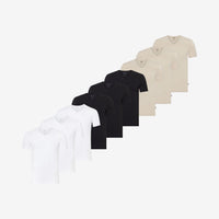 Bamboe ondershirts v-neck 9-Pack