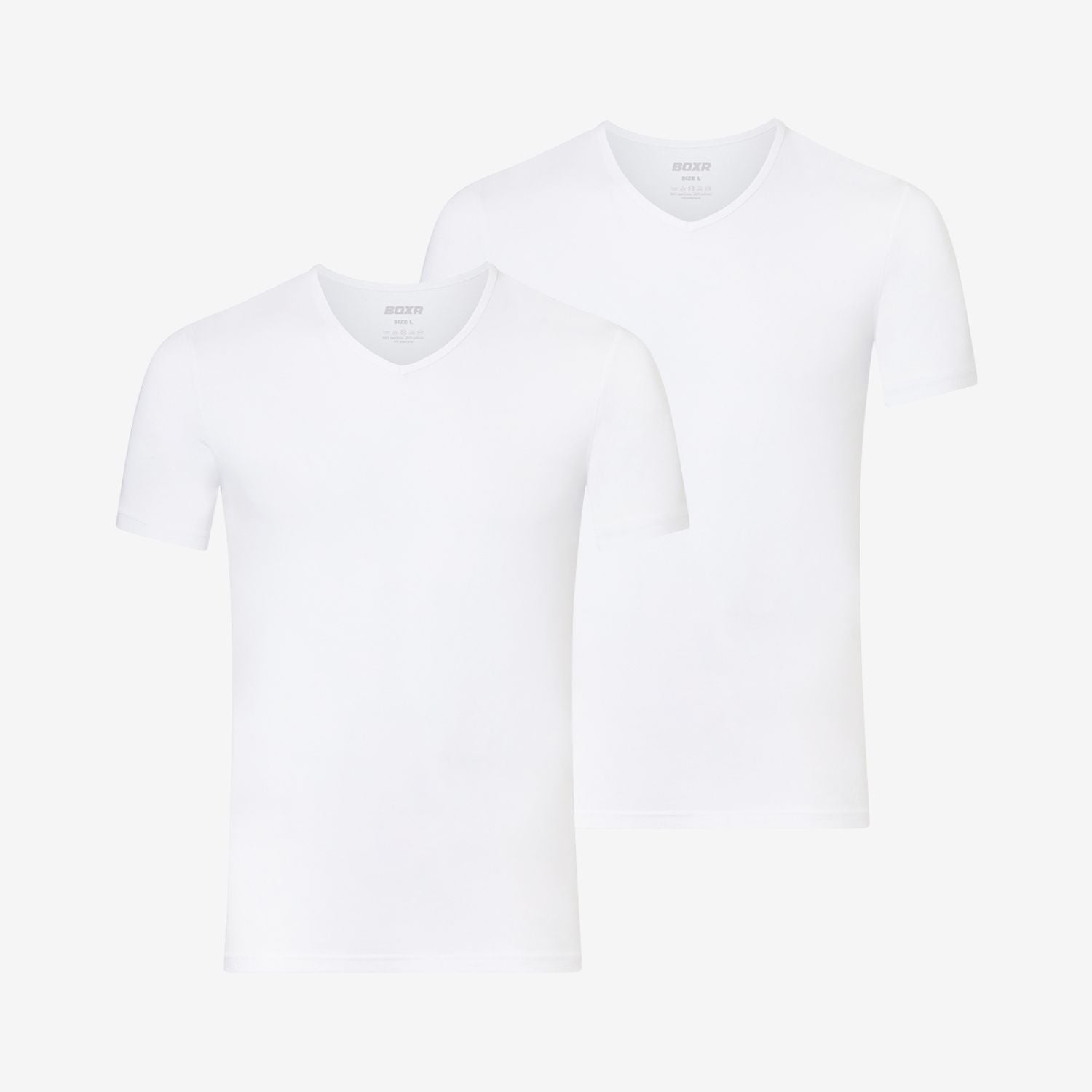 Bamboe ondershirts v-neck 2-Pack