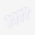 Bamboe ondershirts v-neck 4-Pack