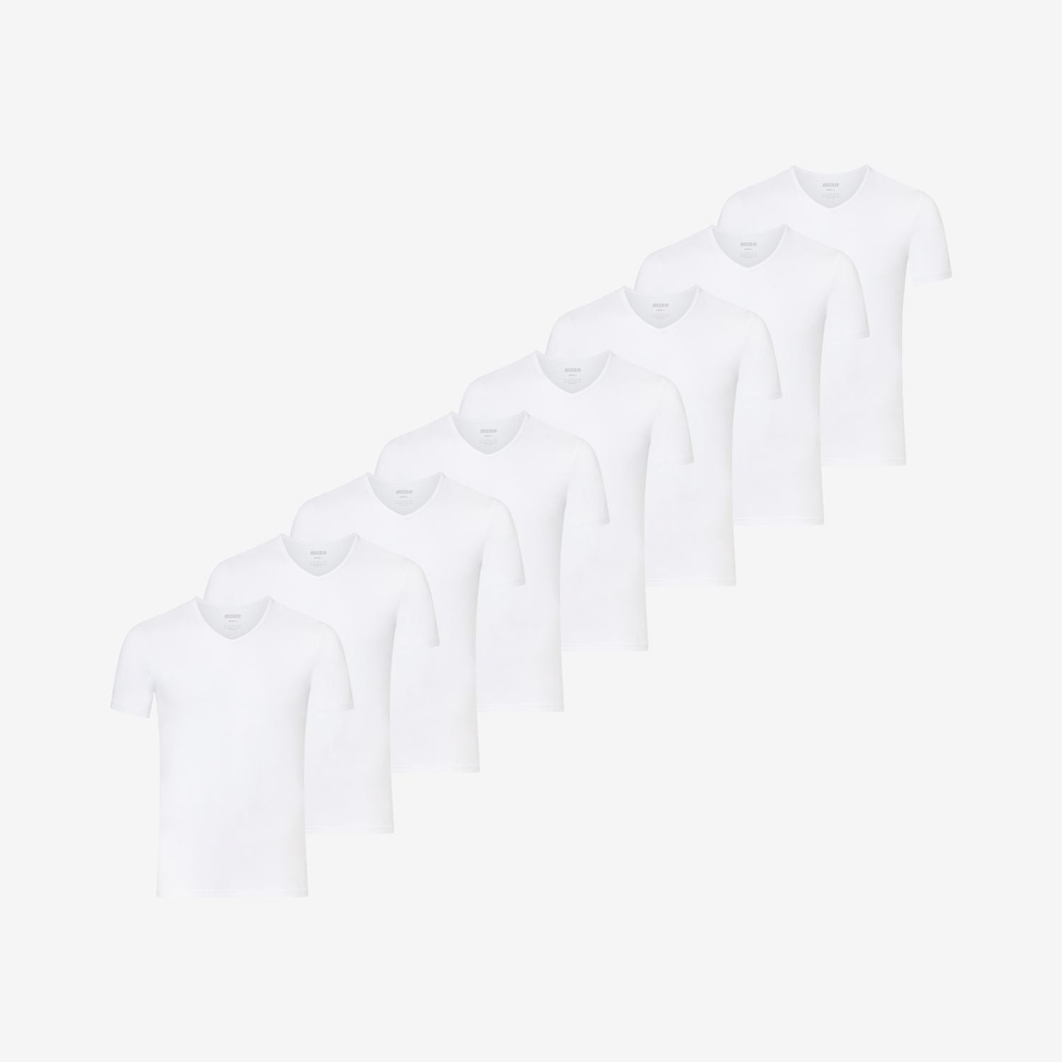 Bamboe ondershirts v-neck 8-Pack