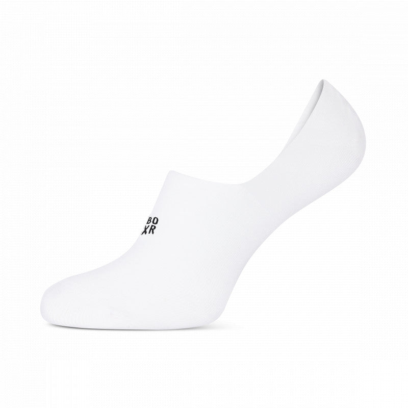 BOXR | Bamboo Footies 2-Pack White