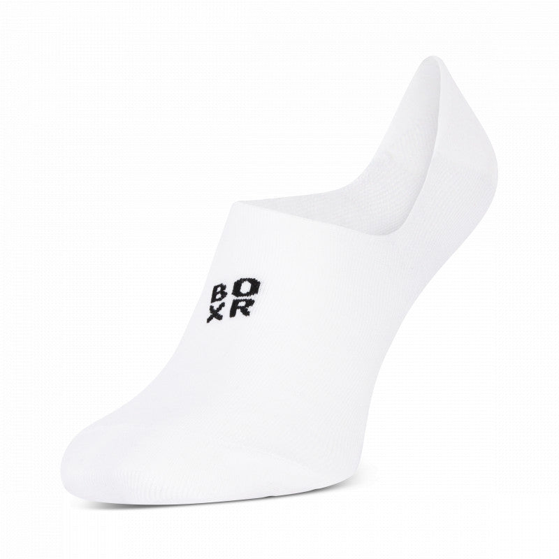 BOXR | Bamboo Footies 4-Pack White