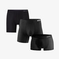 BOXR Discovery 3-pack met de Original, Active en Pro bamboe boxershorts in zwart