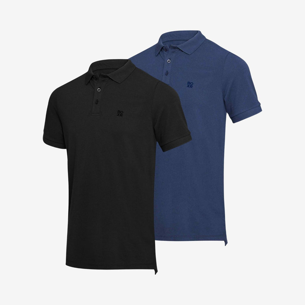 Bamboe Polo's 2-pack