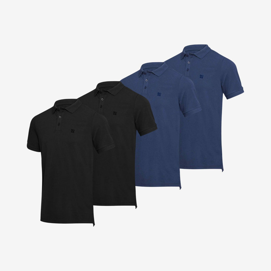 Bamboe Polo's 4-pack