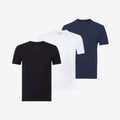Bamboe T-shirts (Regular Fit) Multicolor 3-pack