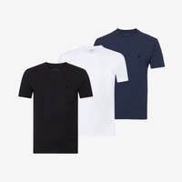 Bamboe T-shirts (Regular Fit) Multicolor 3-pack