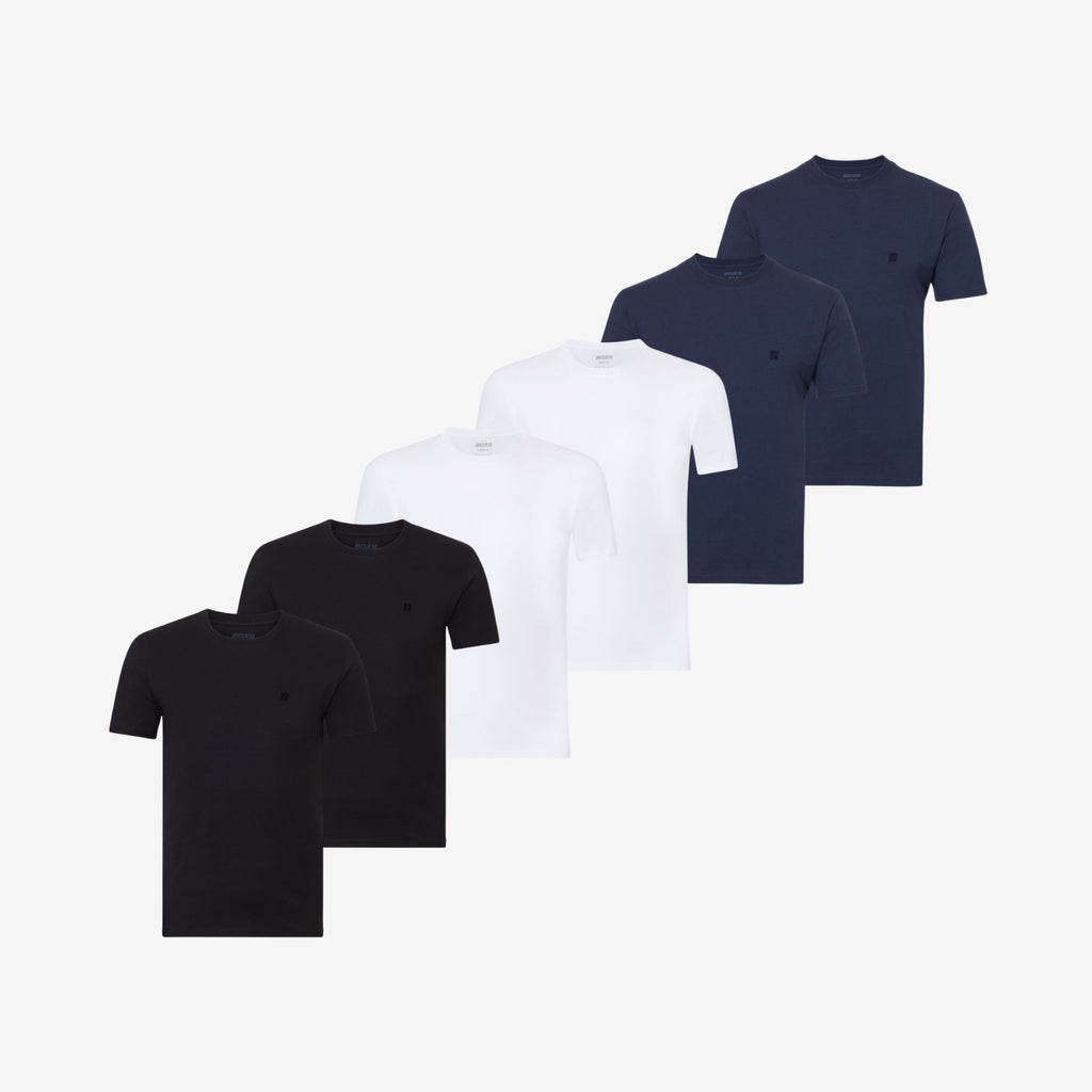 Bamboe T-shirts (Regular Fit) 6-pack
