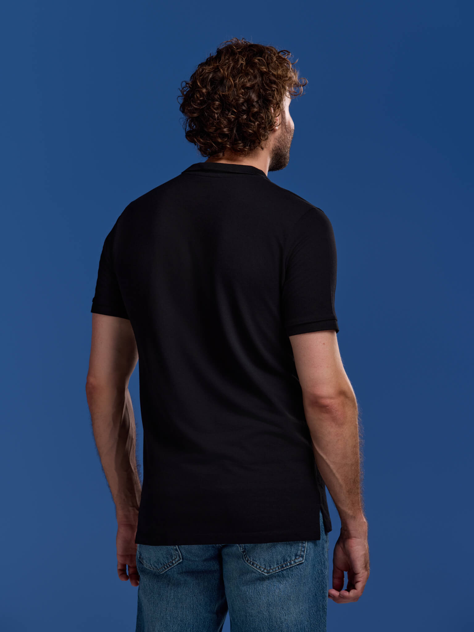 BOXR | Bamboe Polo Zwart