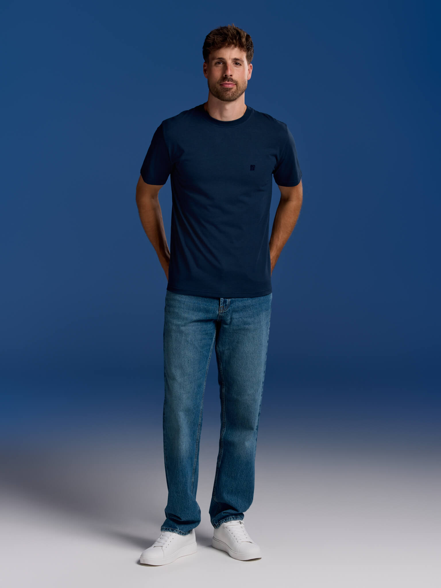 BOXR | Bamboe Casual T-Shirt 10-Pack Marineblauw