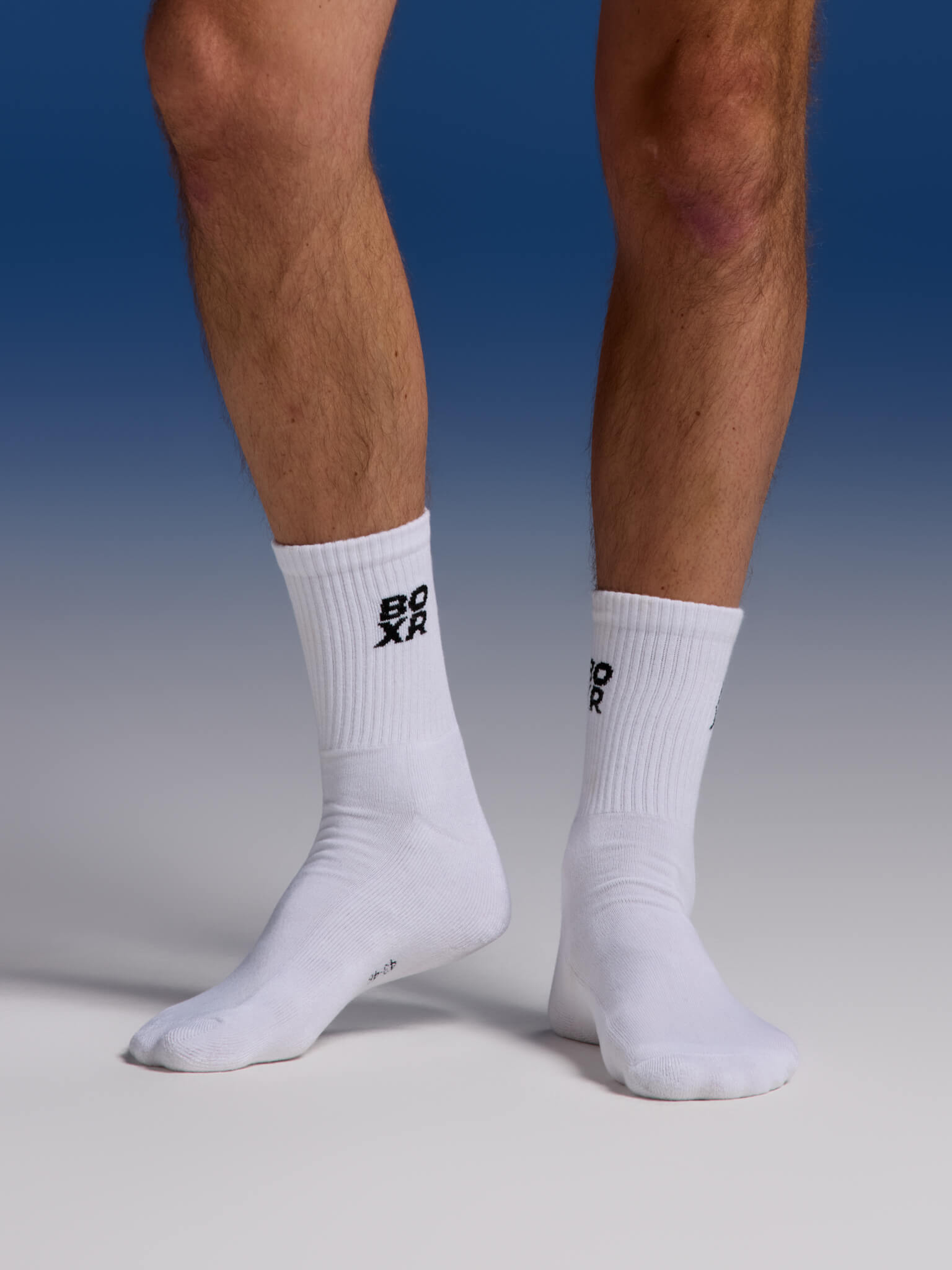 BOXR | Bamboe Sport Sokken 2-Pack Wit