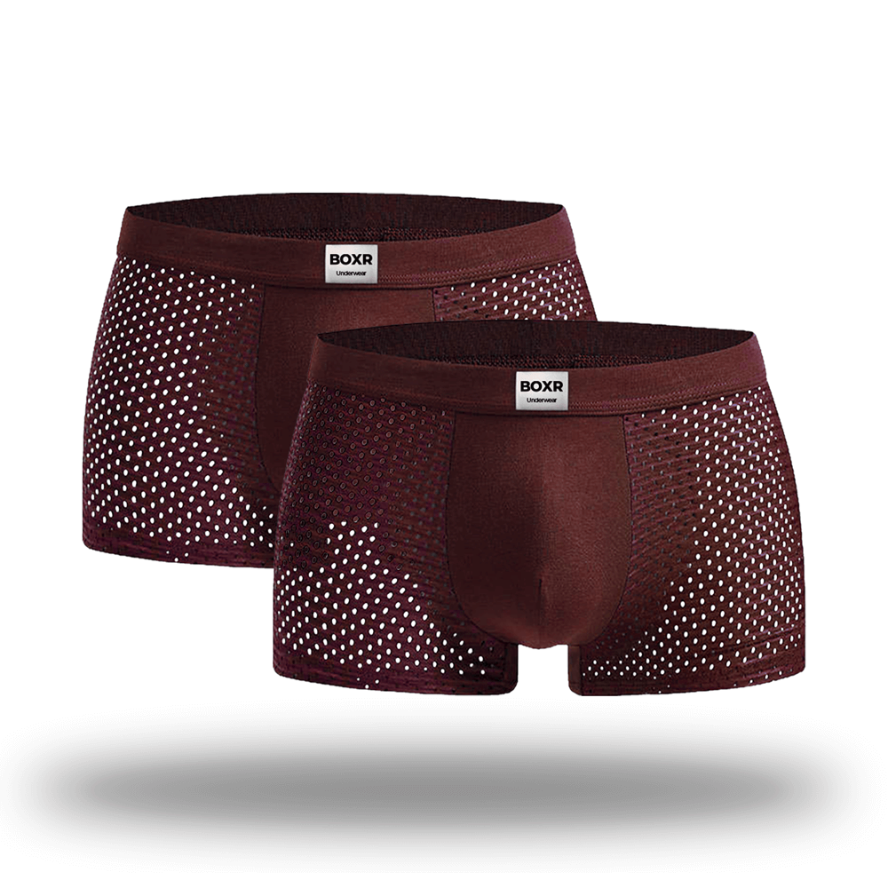 BOXR | Bamboo Boxers 2-Pack Red