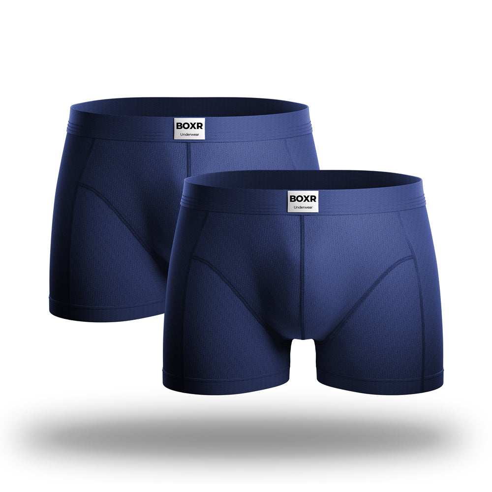 BOXR | The Classic Bamboo Boxers 2-Pack Blue